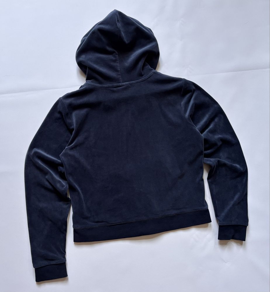 Оригінальне велюрове зіп худі Juicy Couture SPORT L size