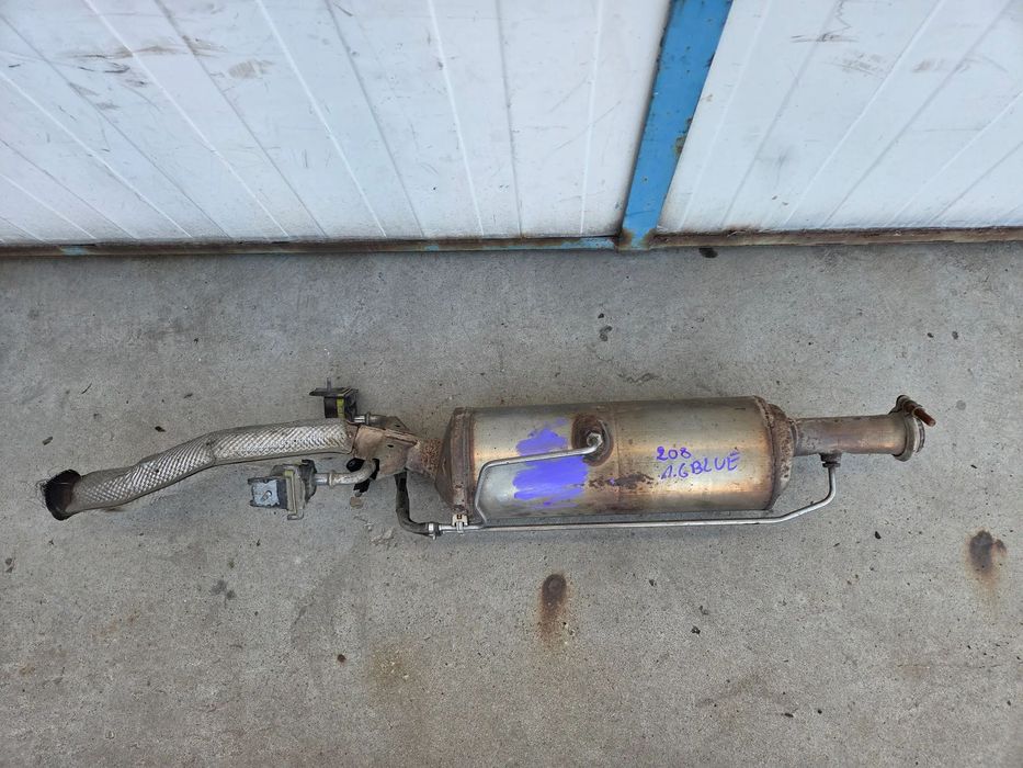Filtr cząstek stałych DPF/FAP Peugeot 208 1.6 BLUEHDI
