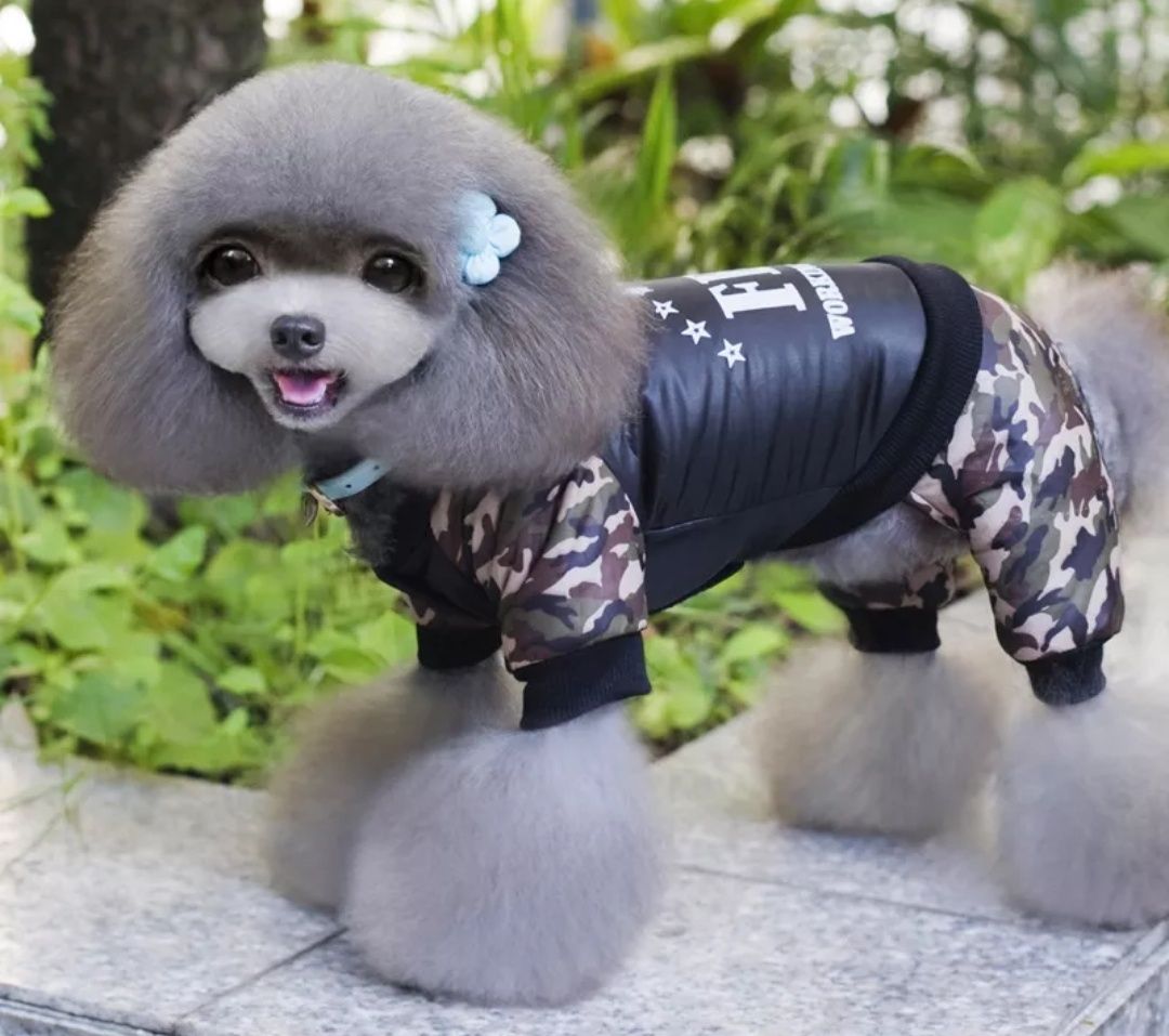 Новий неймовірно модний теплий комбінезон для собаки XL