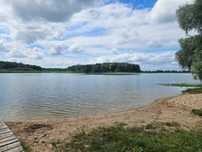 2025/ Mazury/ Domek 6 os./ plaża350m/ Łódka na plaży