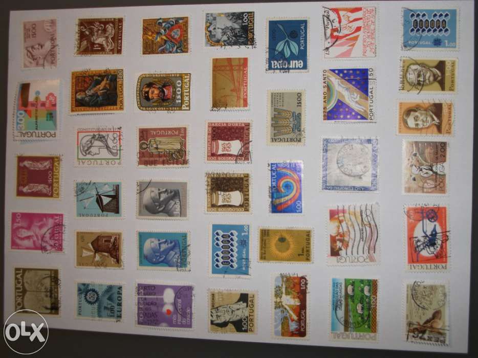 Selos de portugal lote 118 selos diferentes