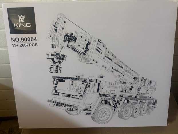 Конструктор TECHNIC "Пересувний Кран MK подібний до Lego 2667 деталей