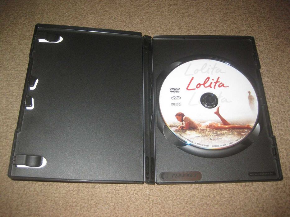 DVD "Lolita" com Jeremy Irons