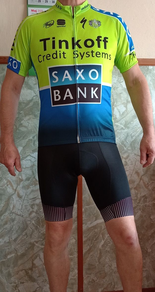 Sportful Tinkoff Saxo Bank koszulka rowerowa męska XL