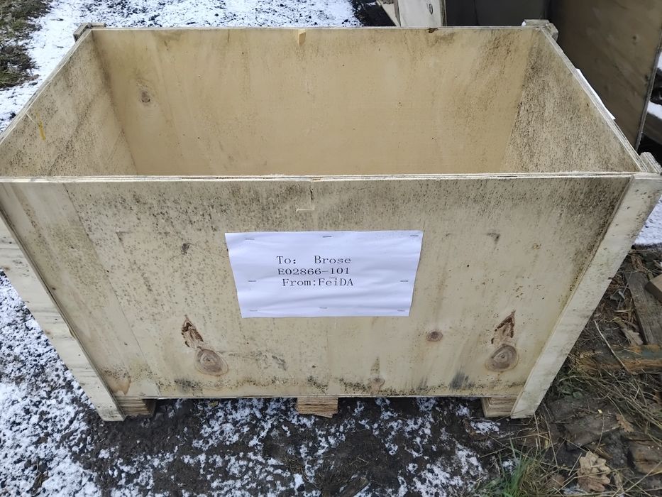 Skrzynie drewniane sklejka, transport