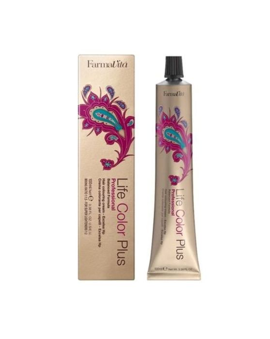 Стійка крем-фарба Farmavita Life color Plus 10.021 Платиновий попеляст