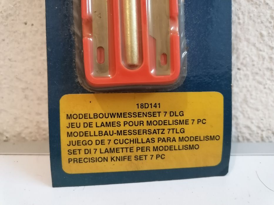 Bisturi de precisão com conjunto de lâminas