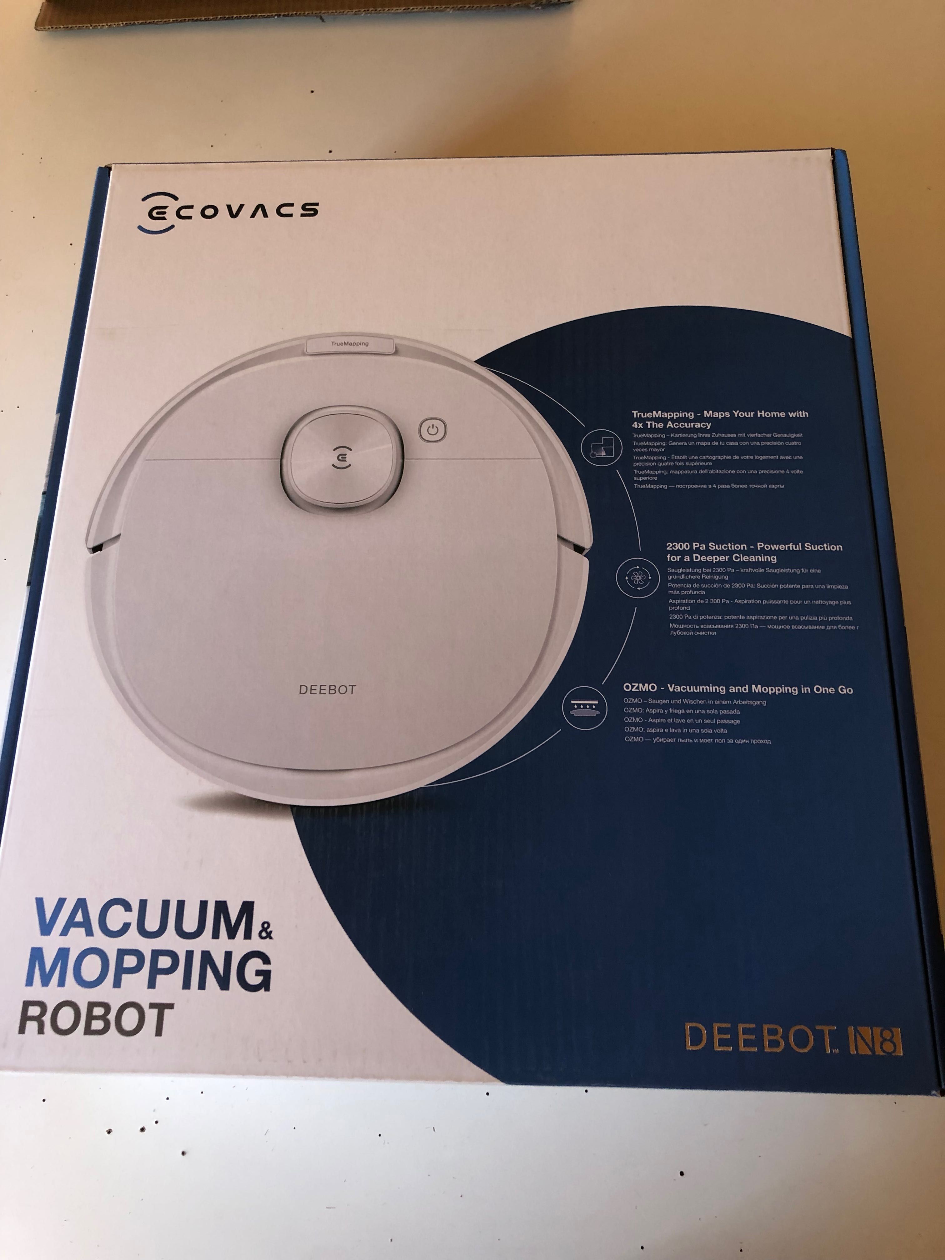 Robot zupełnie nowy ECOVACS DEEBOT N8