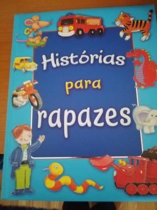 Livro "Histórias ara rapazes"