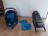 Recaro Guardia niebieskie nosidełko 0-13kg + baza isofix