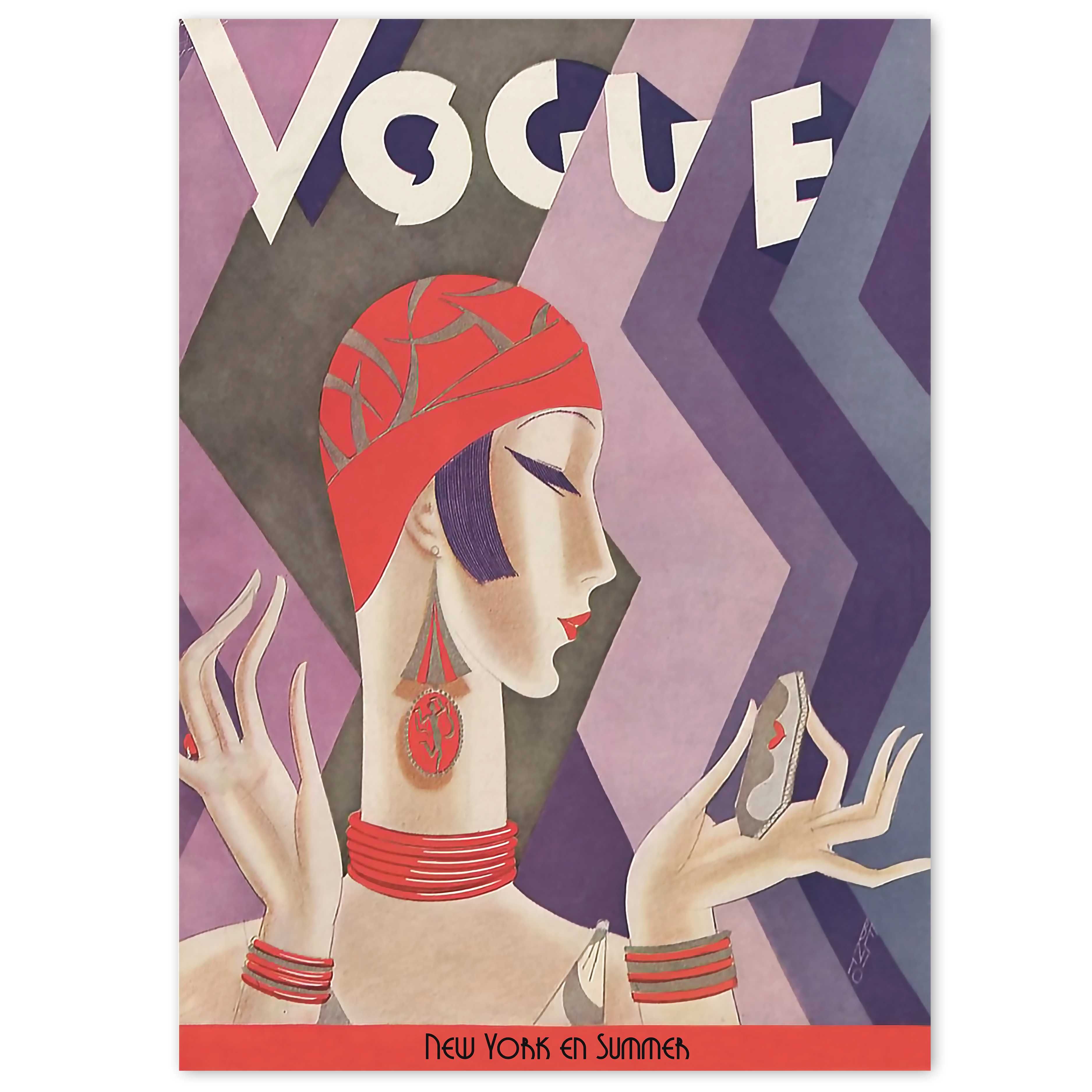 PLAKAT vogue retro 50x70 cm