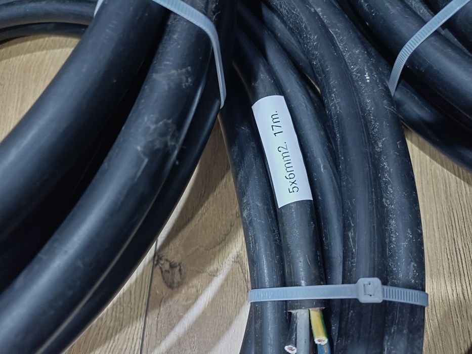 Przewód 4x16mm2 9.80m różne