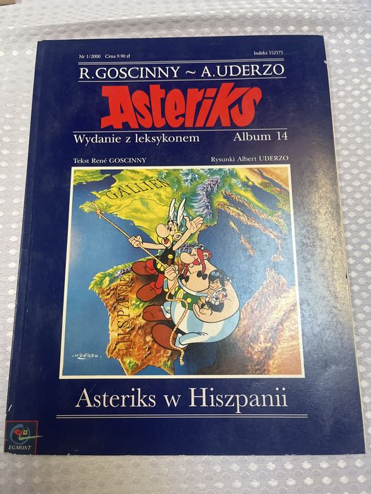 Asteriks w Hiszpanii komiks tom 14 wydanie z leksykonem