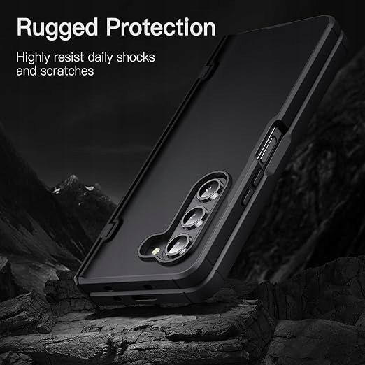 JETech Etui dla Samsung Galaxy Z Fold 5 2023 (Czarny)