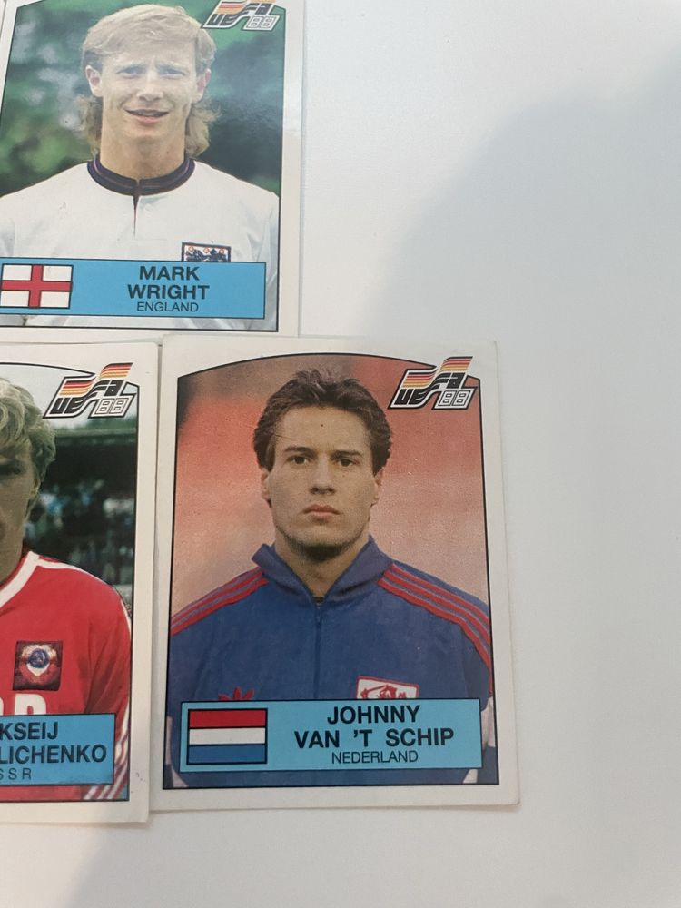 Cromos euro 88 (Vialli…)