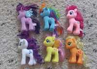 My Little Pony maskotki Rarity Pinkie Fluttershy Rainbow Twilight Appl
