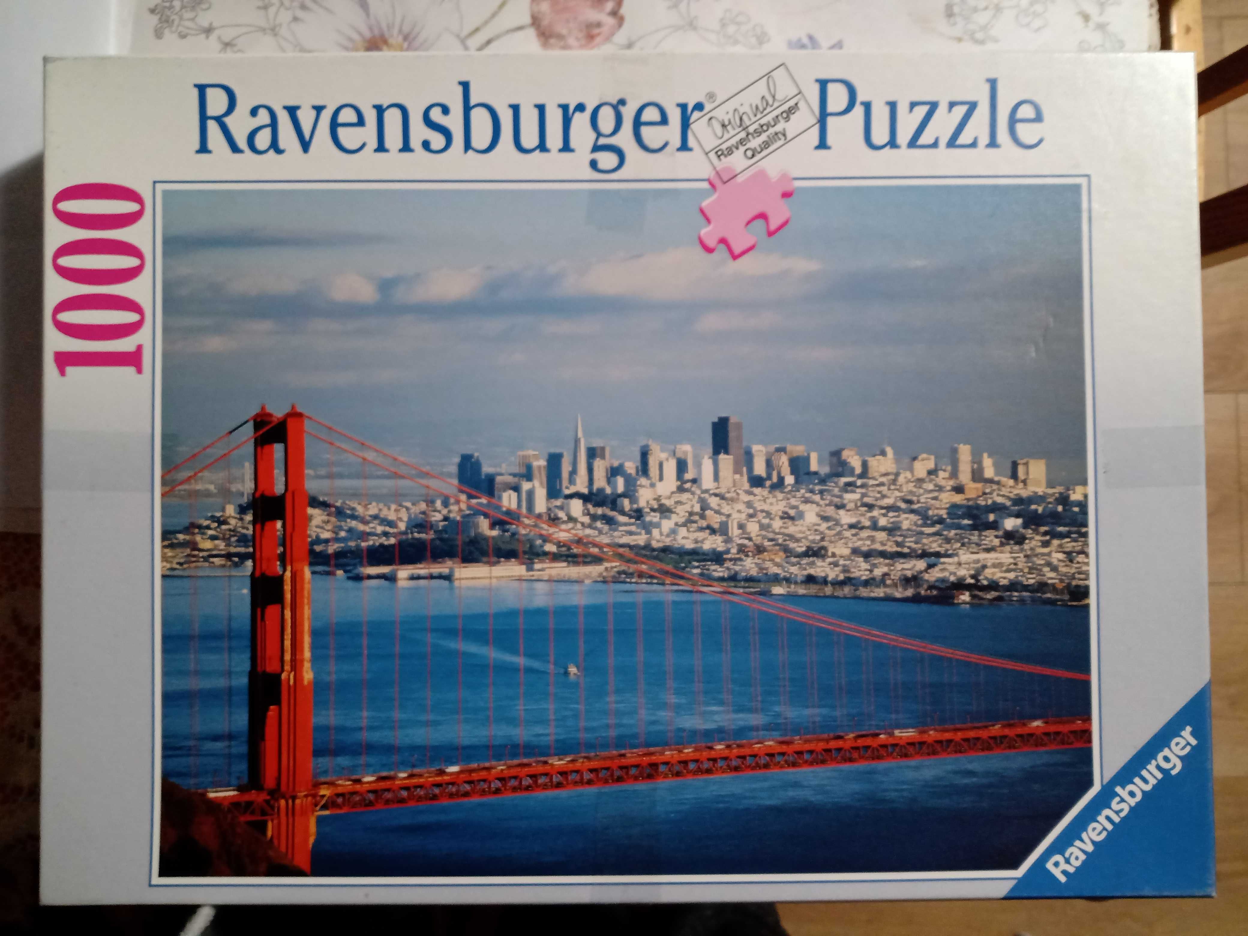 Puzzle 1000 Ravensburger "Golden Gate"