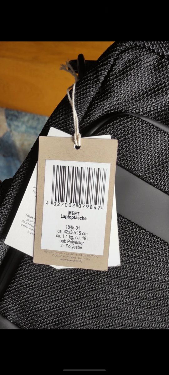Torba na laptopa 15,6" Travelite 1845-01