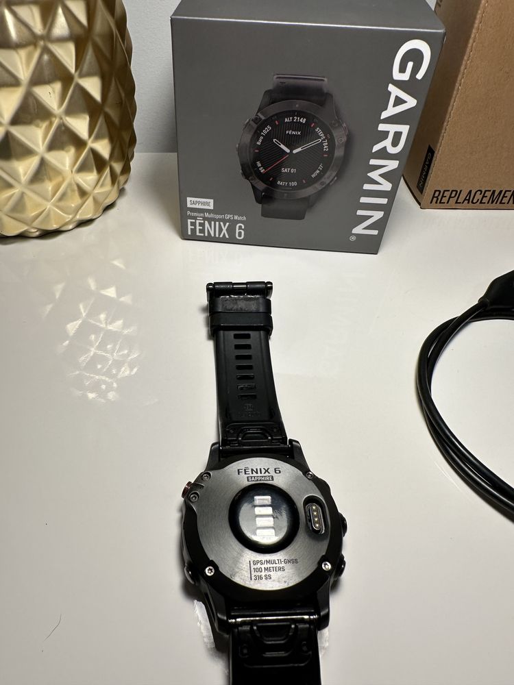 Garmin Fenix 6 Pro Safira