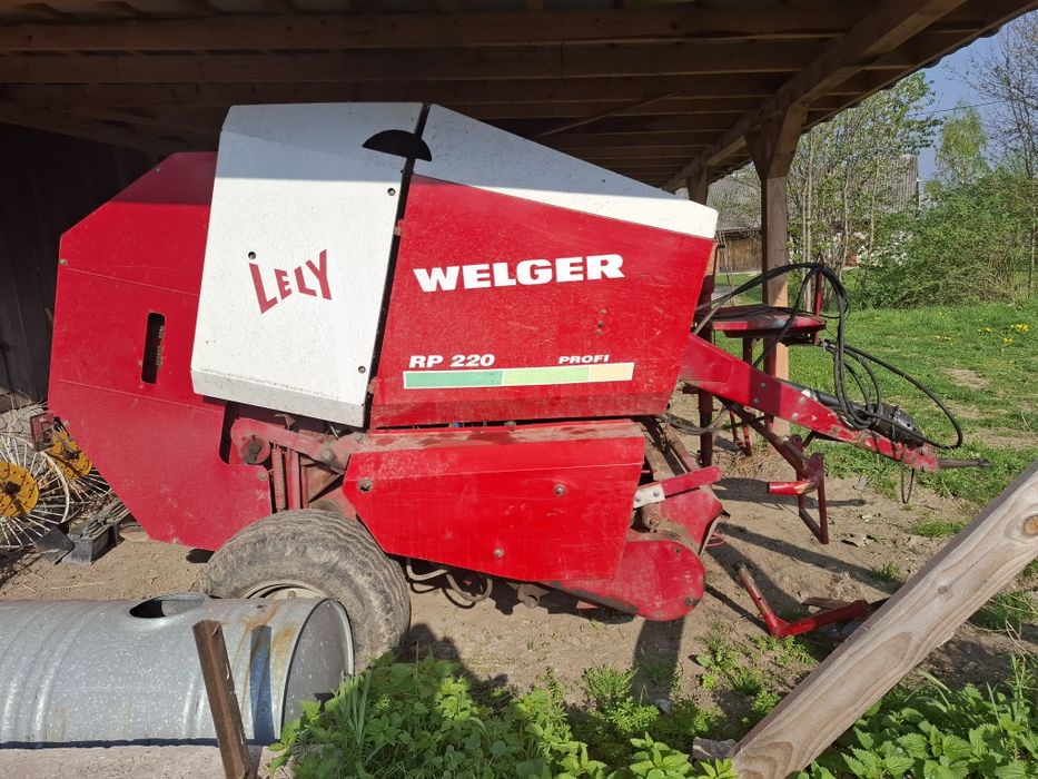 Welger rp220 profi pelne wyposażenie prasa walcowa