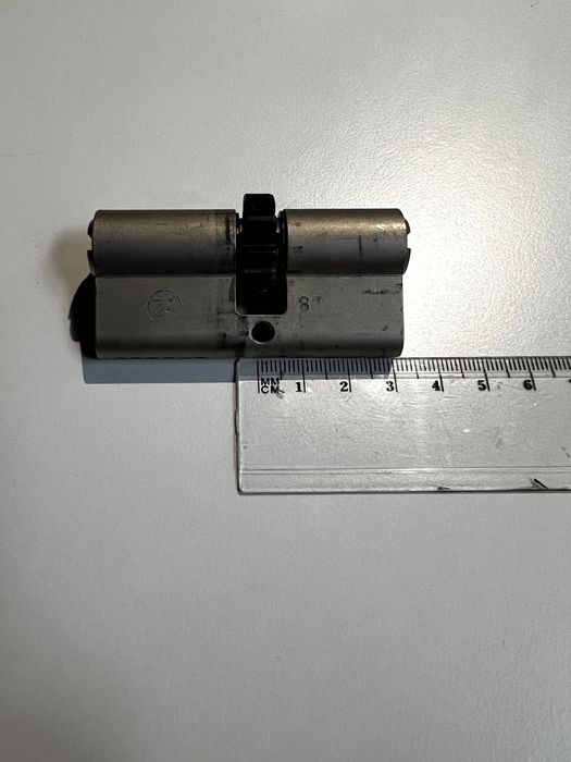 Wkładka z zębatką GERDA PRO SYSTEM X 30/35 nikiel satyna -3 klucze