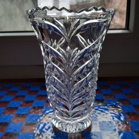 Stary wazon kryształowy z czasów PRLu