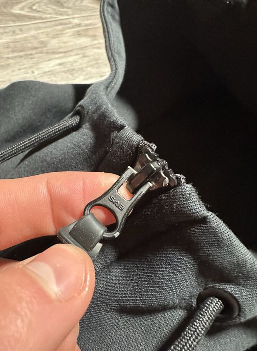 Зіп худі Nike Tech Fleece Black&Grey Zip Hoodie