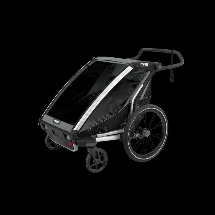 Aluguer Carrinho Criança Corrida Passeio Bicicleta Thule