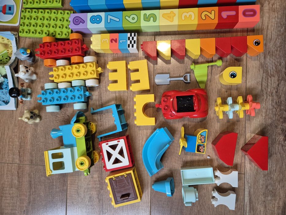 Duży zestaw Lego Duplo ok. 190 elementów