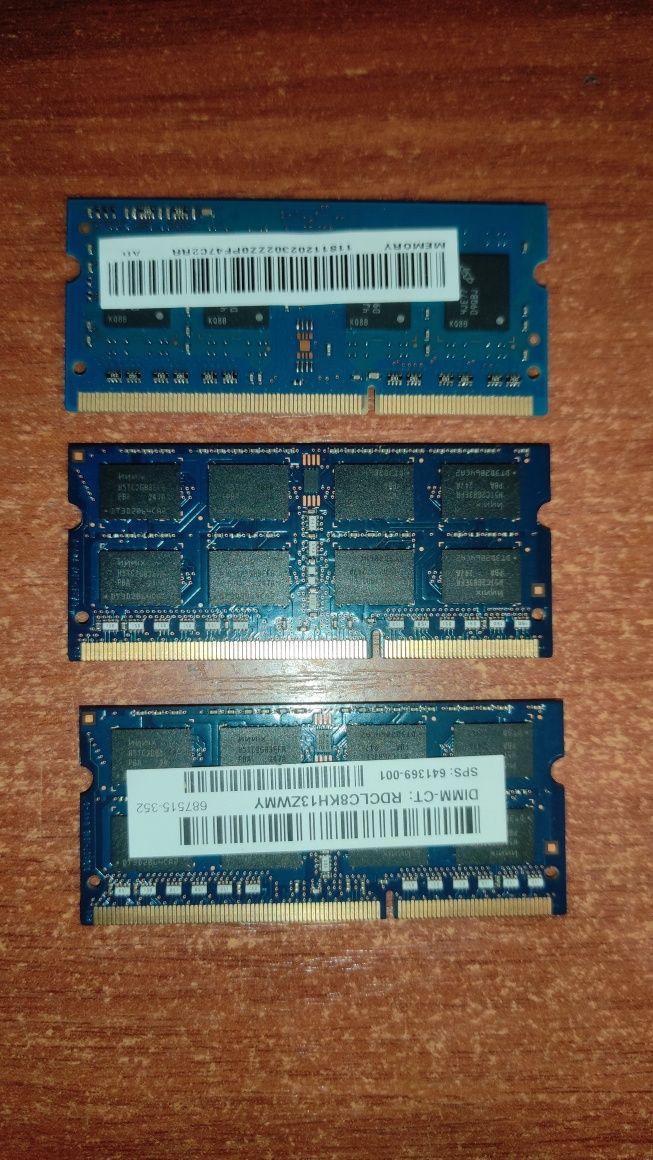 ОЗУ Оперативна пам'ять SDRAM DDR3 4 Gb 1600 Mh
