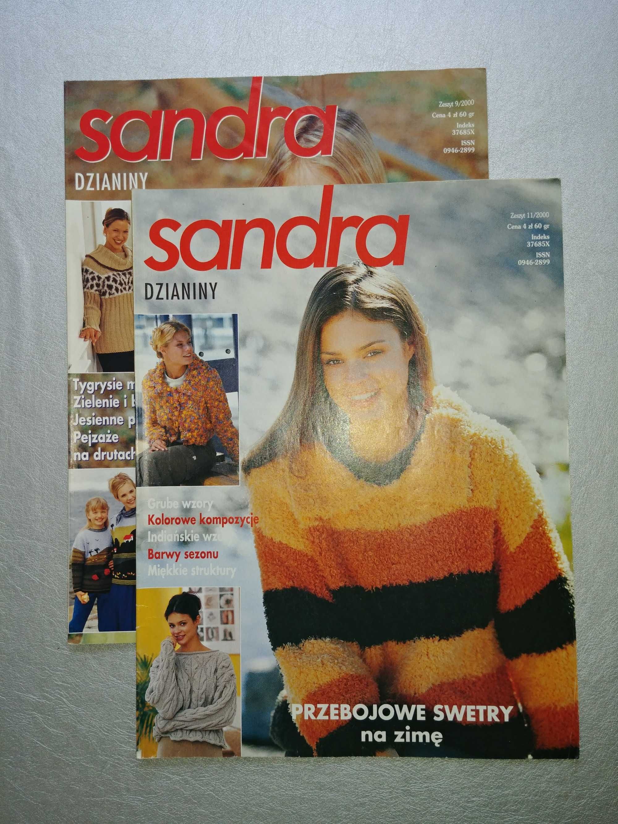 Robótki na drutach, Kolekcja z wzorami: Sandra dzianiny, Swetry, Diana