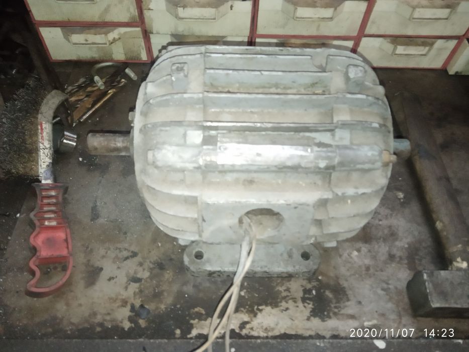 Электромотор в хорошем состоянии