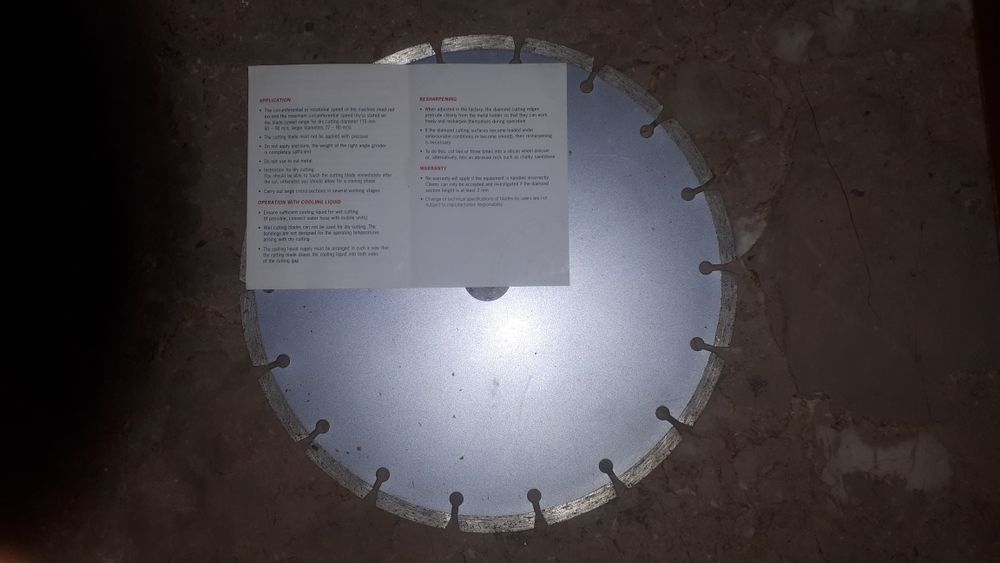 Disco de corte .