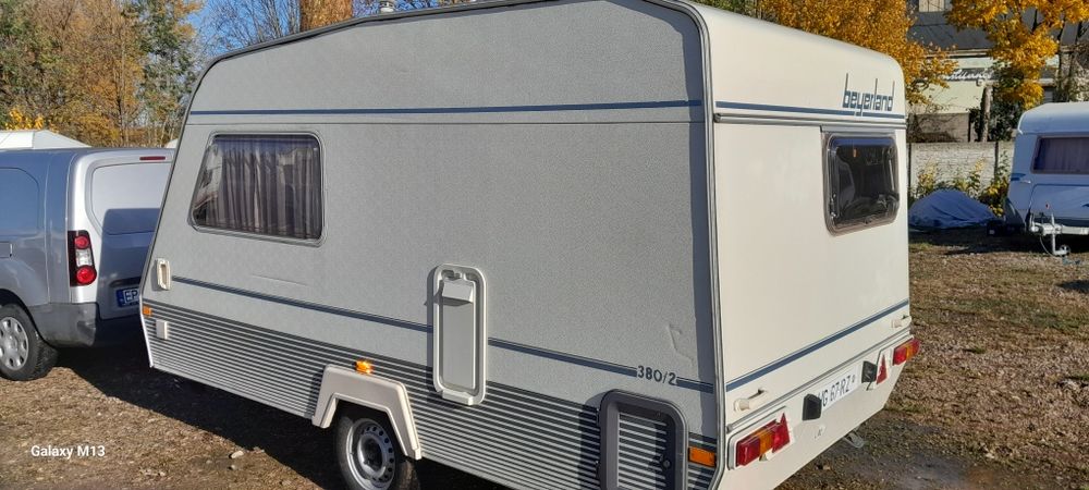Przyczepa kempingowa Bayerland 380 Dmc 950 kg,rok 1992