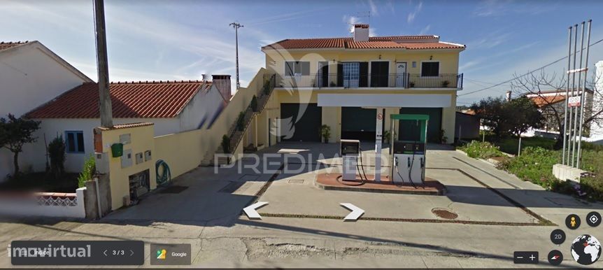 Pavilhão, oficina com logradouro, e Estação de serviço,  na Glória...
