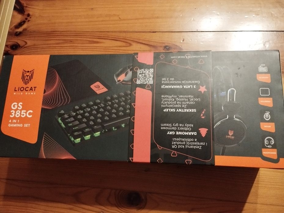 Zestaw dla gracza Liocat 4 el