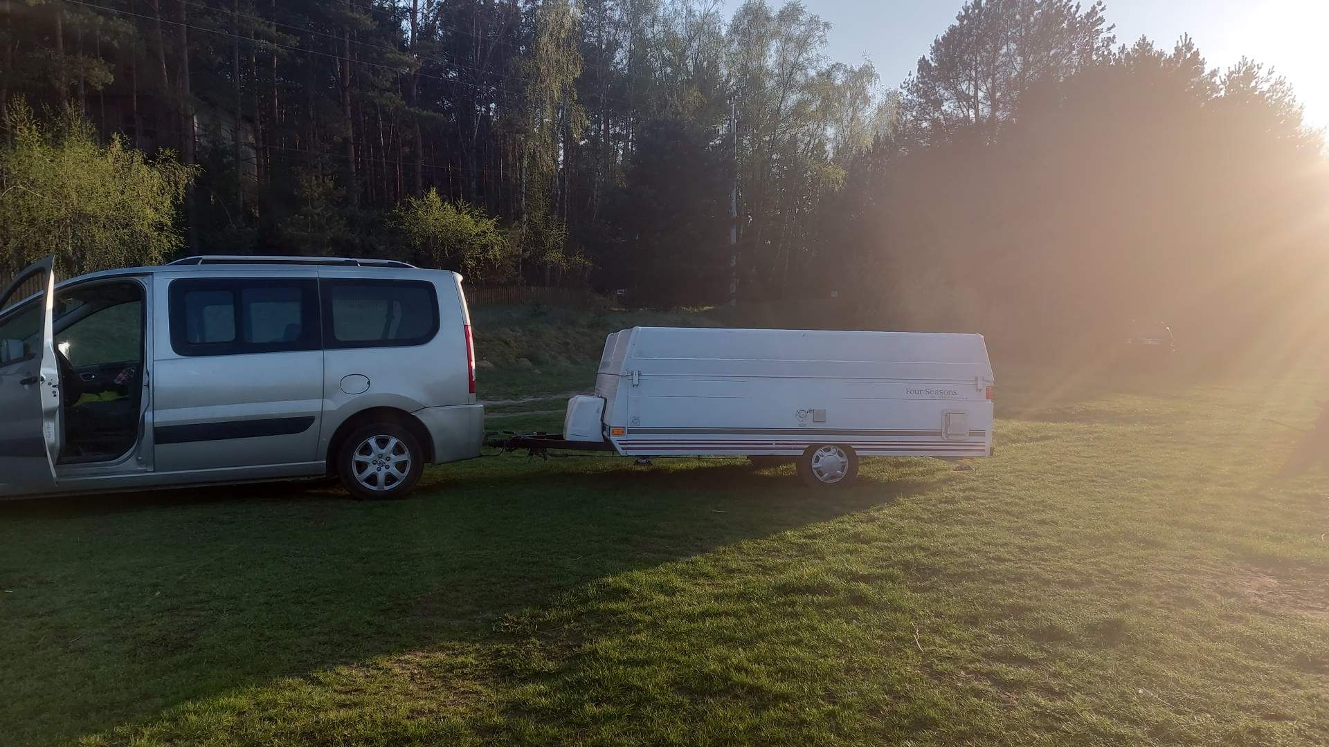 Wynajem przyczep kempingowych  Mamy WOLNE terminy na sierpień .