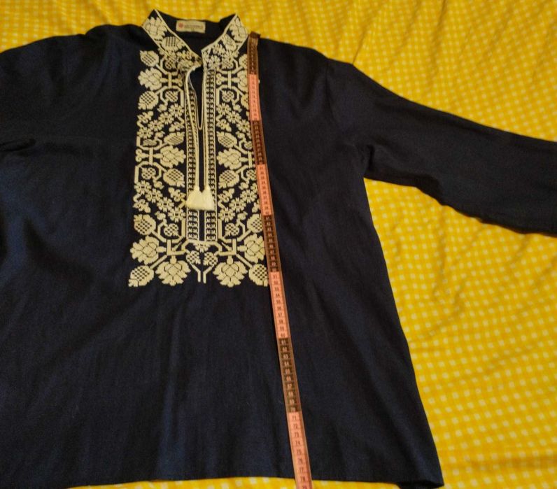 Синя вишиванка. XXL розмір