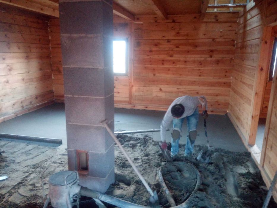 Wylewki MASZYNOWE,  ANHYDRYTOWE, Posadzki betonowe, Styrobeton