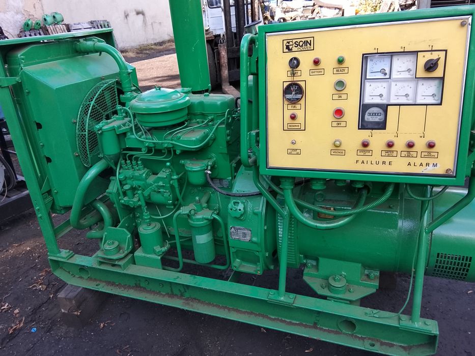 Agregat prądotwórczy 30 35 kw 40 50 kva pełny automat leyland Sw 266