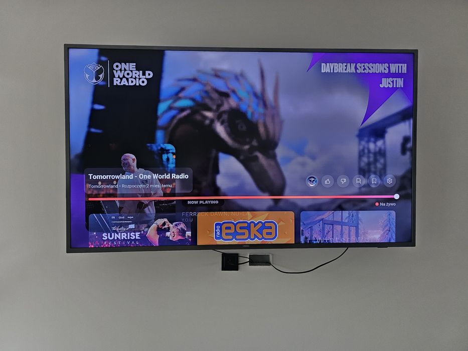 Tv 65cali Philips 65PUS6523/12 + uchwyt na ścianę