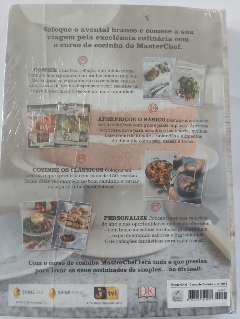 Livro Curso de cozinha