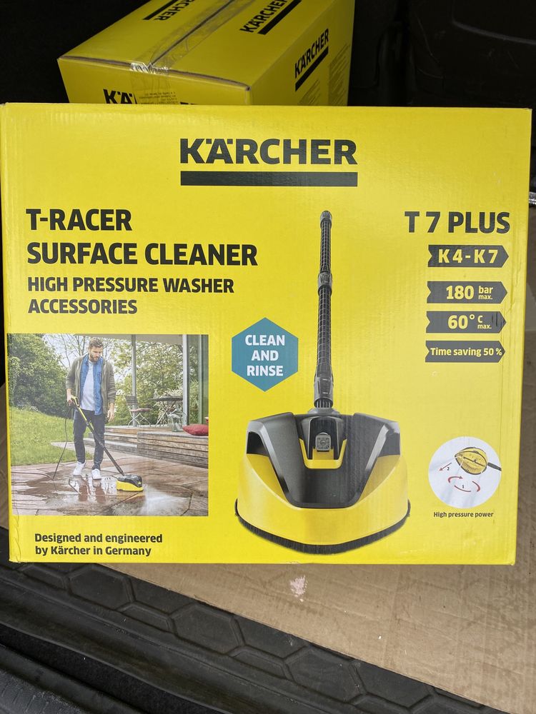 Karcher T 7 PLUS T-Racer  для миття брущатки бруківки сад город