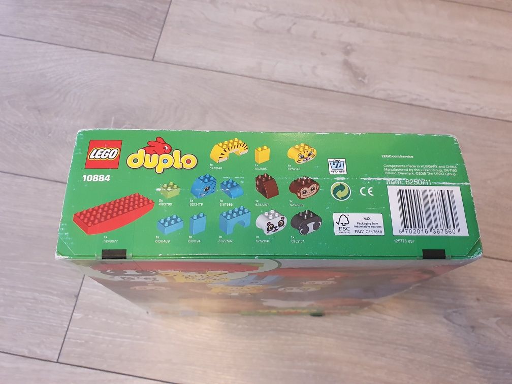 Lego duplo 10884. Zwierzątka na równoważni
