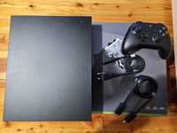 Xbox One X 1 TB - pad, okablowanie, pudełko, stan idealny