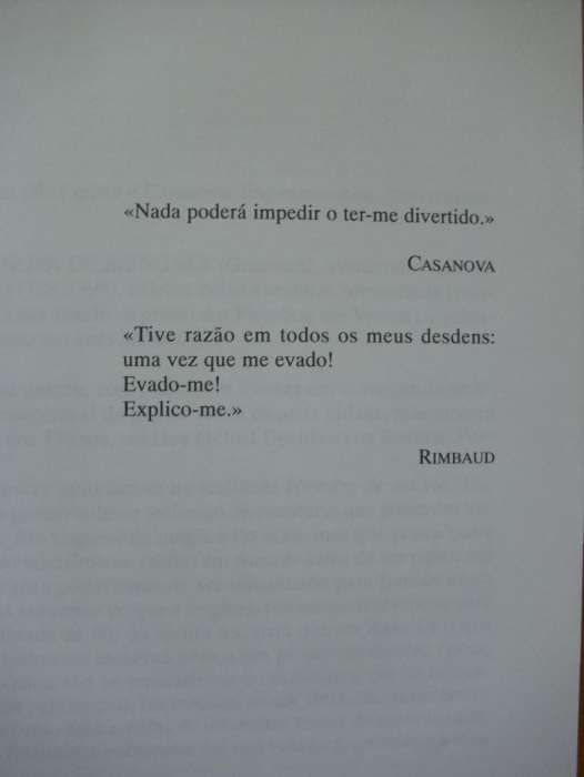 Casanova, o admirável de Philippe Sollers