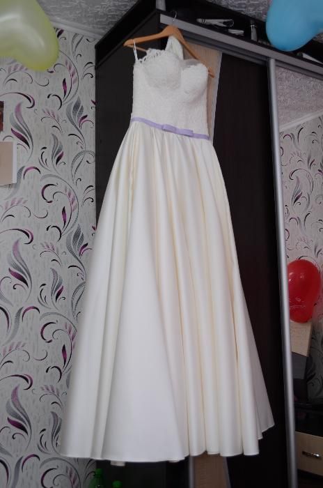 Свадебное платье (под рост 175-185см)
