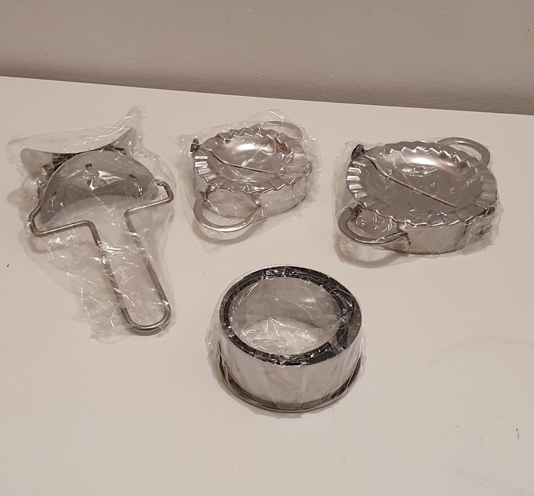 Zestaw do robienia pierogów, wykrawacz, foremka, pierożnica do ravioli