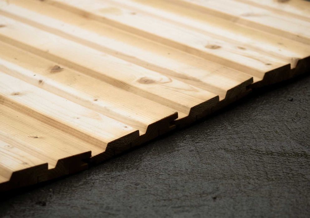 Deska elewacyjna świerk DUO ROMB 23x146mm - SODRA