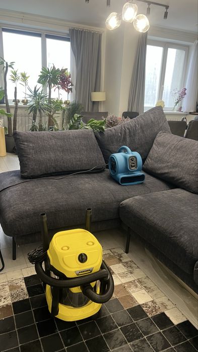 Хімчистка меблів і автосалону. Київ. Диван, матрац. Сушка з виїздом